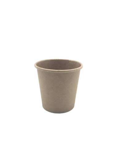 Vasos de papel Full Kraft  60mm 120ml 4Oz 1000 uds