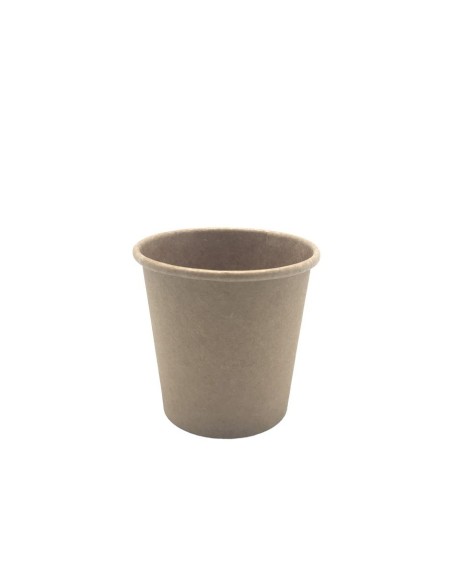 Vasos de papel Full Kraft  60mm 120ml 4Oz 1000 uds