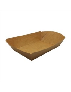 Platos de fibra de caña de azúcar Redondos 220mm 500 uds