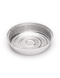 Envase aluminio redondo medio pollo 935 cc
