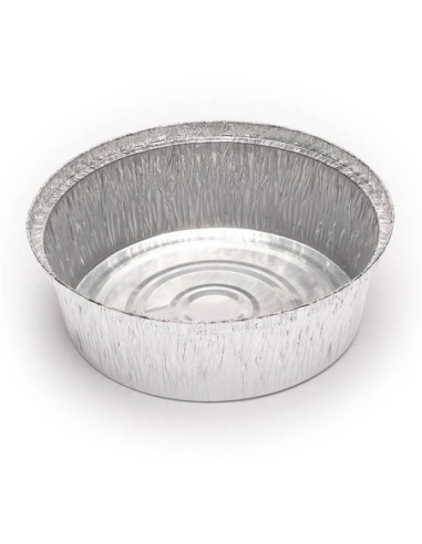 Envase aluminio redondo pollo 1400 cc