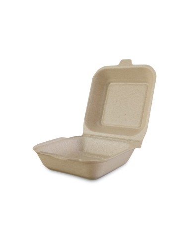 Envases hamburguesa grande de XPP 150 x 150 x 70 mm 500 uds