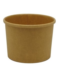 Envases para sopas Full Kraft 350 cc 96 mm 500 uds