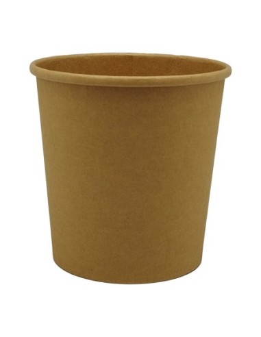 Envases para sopas Full Kraft 750 cc 115 mm 500 uds