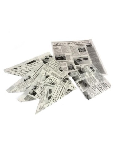 Hojas Antigrasa News 29 x 30 cm 1000 uds