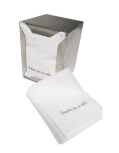 Miniservis gofrada tissue 140 x 80