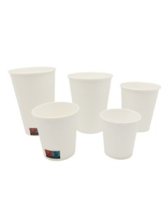 Tapa plana con cruz PET Ultratransparente  74mm 1000 uds