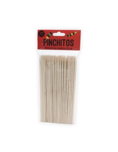 Pinchos de madera 150 mm 10000 uds