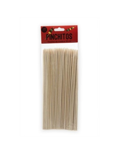 Pinchos de madera 200 mm 10000 uds