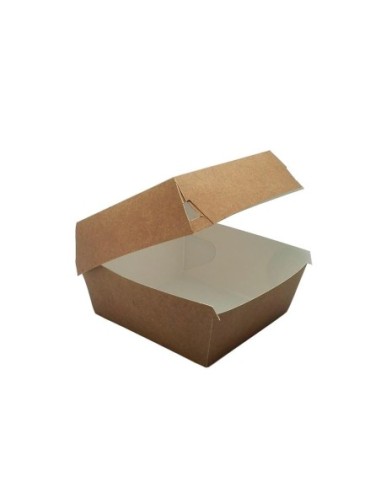 Porta hamburguesa pequeña 89 x 89 x 70 mm 600 uds