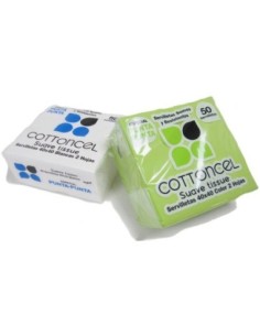 Servilleta 38 x 38 colores 2 capas punta punta pack 50