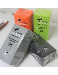 Servilleta kanguro 40 x 40 colores 32 x 30 punta punta