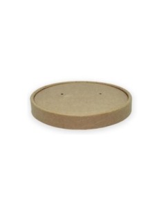 Tapa envases para sopas Full Kraft 115 mm 500 uds