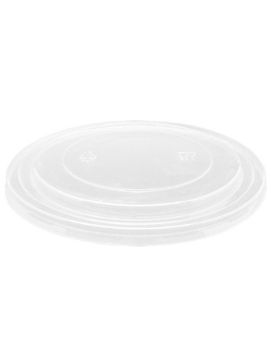 Tapa para ensaladeras de carton 185 mm 300 uds