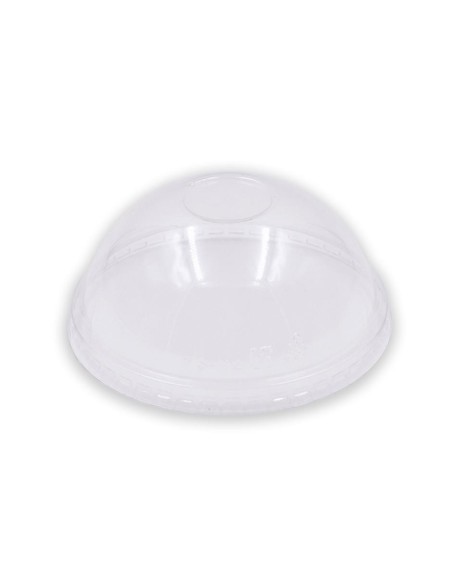 Tapas PET cupula cerrada transparente para tarrinas de 4 Oz 1000 uds