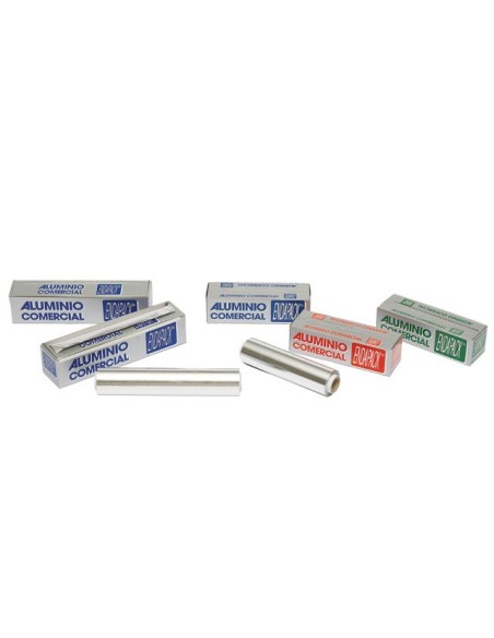 Bobina papel aluminio 30 x 200 12 micras