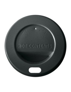 Tapas vasos 4 Oz negras 60 mm 1000 uds