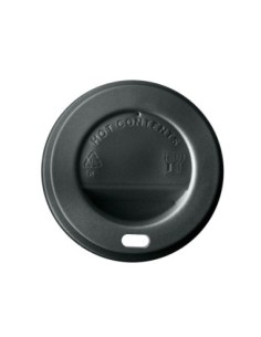 Tapas vasos 7 Oz negras 70 mm 1000 uds