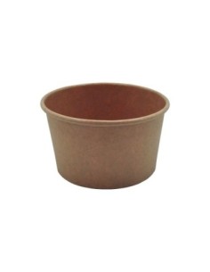 Tarrinas de papel para helados Kraft 240 ml 8 Oz 1000 uds