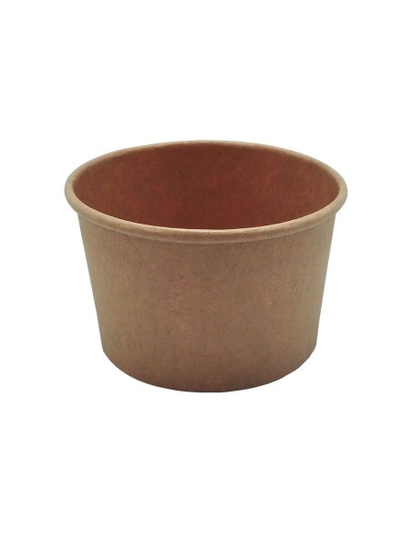 Tarrinas de papel para helados Kraft 360 ml 12 Oz 1000 uds