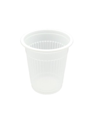 Tapas cierre antiderrame vasos 8 Oz Blancas  80mm 1000 uds