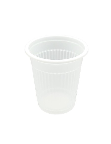 Tapas cierre antiderrame vasos 8 Oz Blancas  80mm 1000 uds