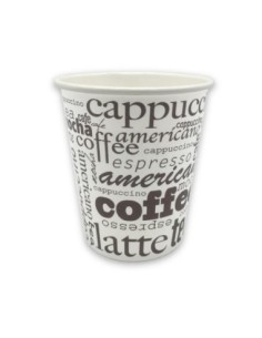 Vasos de papel Vending 80 mm 240 ml 8 Oz 1000 uds