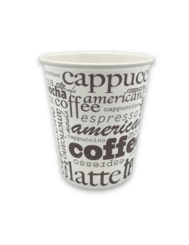 Vasos de papel Vending 80 mm 240 ml 8 Oz 1000 uds