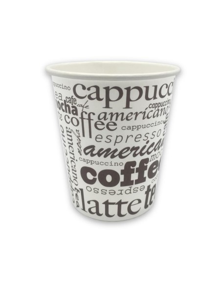 Vasos de papel Vending 80 mm 240 ml 8 Oz 1000 uds