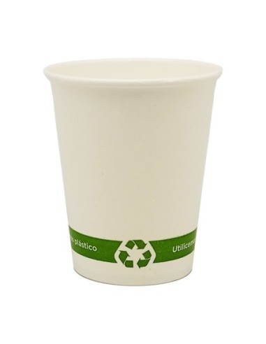 Vasos laminados a doble cara 80 mm 240 ml 8 Oz 1000 uds