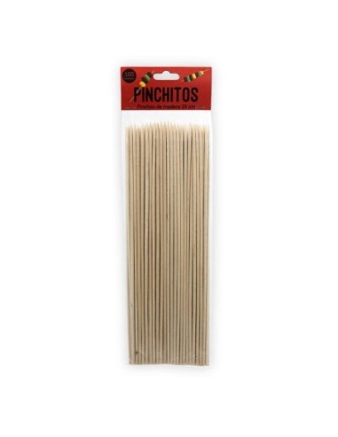 Pinchos de madera 250mm 10000 uds