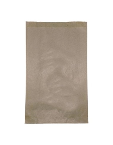 Bolsa de papel bolleria o panaderia multiuso 20 + 5 x 32 cm 1000 uds