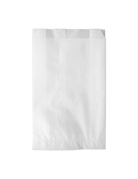 Bolsas Antigrasa blanca 14 + 6 x 25 cm 1000 uds