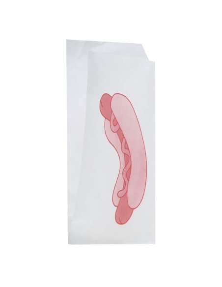 Bolsas Antigrasa doble apertura 12 x 21 cm 1000 uds