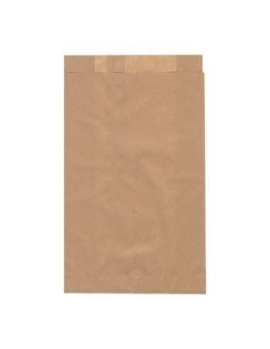 Bolsas Antigrasa Kraft 14 + 6 x 25 cm 1000 uds
