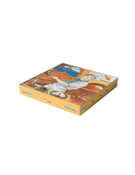 Caja Pizza modelo Vesubio 300 x 300 x 35 mm 100 uds
