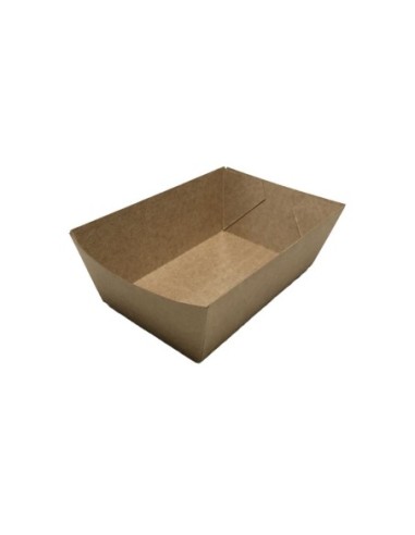 Barqueta Kraft Antigrasa 100 x 60 x 42 mm 1000 uds