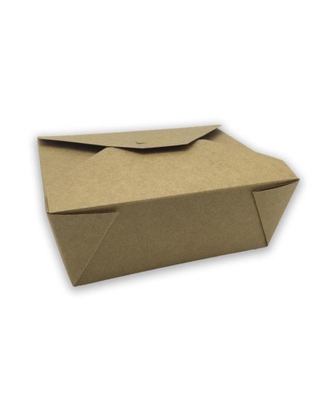 Caja Take Away Kraft 152 x 120 x 63 mm 300 uds