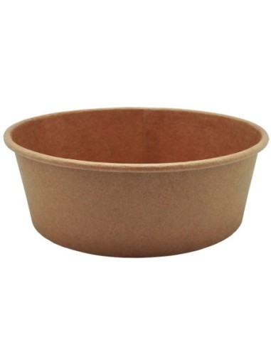 Ensaladera de carton 1300 cc 185 mm sin tapa 300 uds