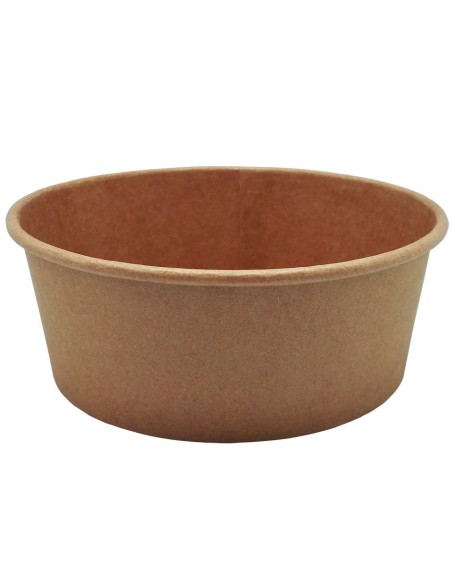 Ensaladeras de carton 1100 cc 185 mm sin tapa 300 uds